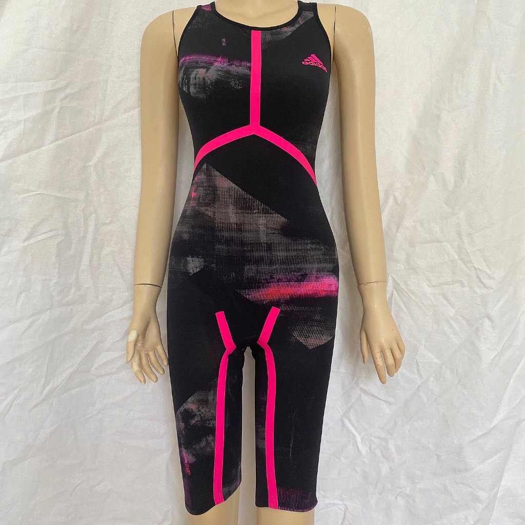 Adidas Women's Adizero Xviii Freestyle Open Back Competition Swimsuit Fs Ob W